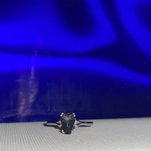 Black Coffin, silver band ring